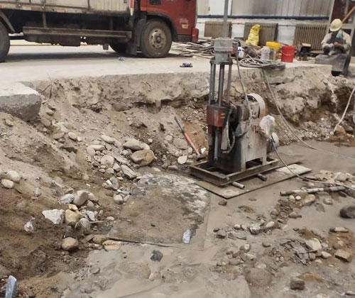 来安公路下沉压浆